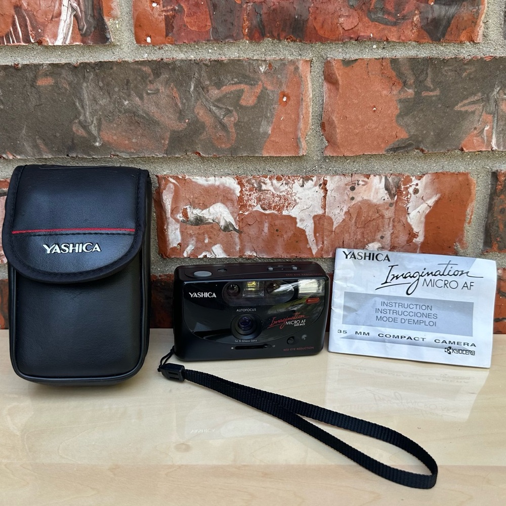 Yashica Imagination Micro AF 35mm Point & Shoot Film Camera (with Case/Booklet)